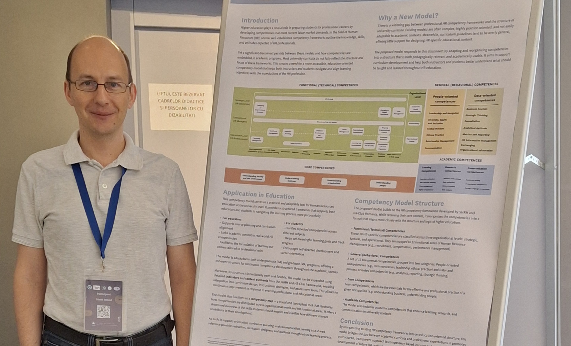 HR-kompetenciamodell bemutatása nemzetközi felsőoktatási konferencián